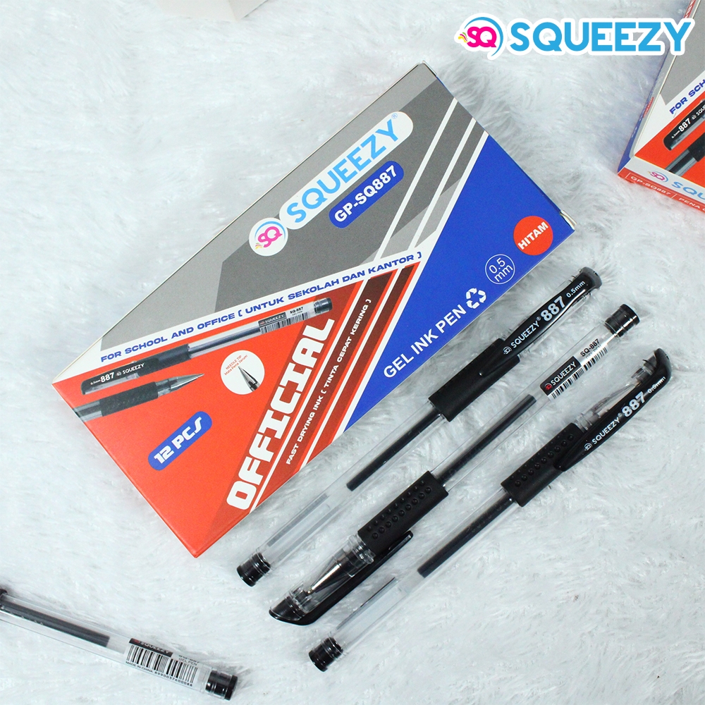 

TBMO PACK SQUEEZY GELPEN OFFICIAL SQ887 ISI 12 HITAM (144)
