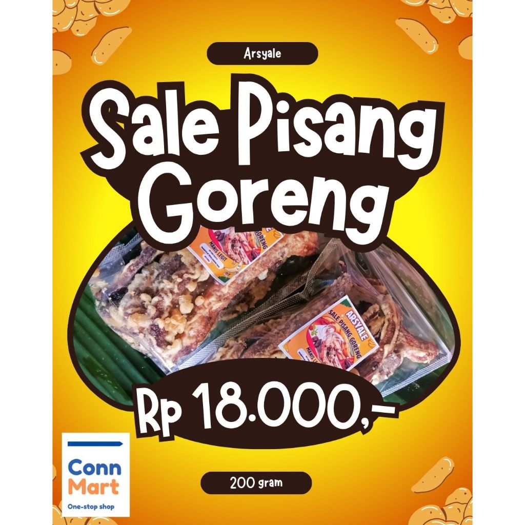 

Arsyale Sale Pisang Goreng