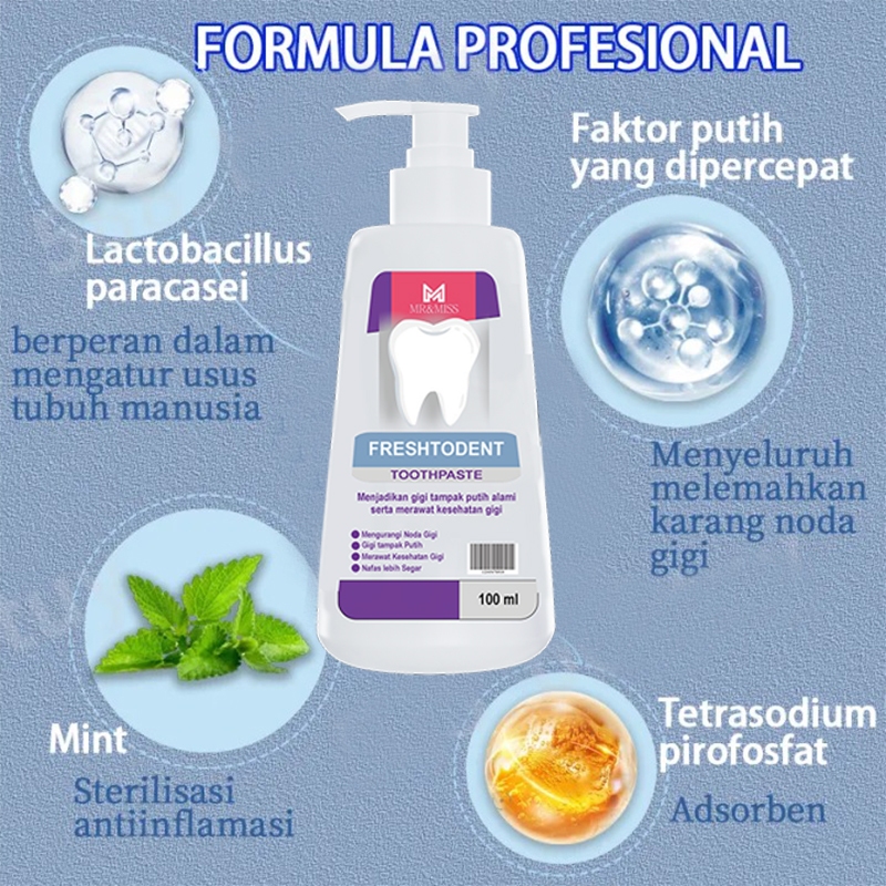 Odol pemutih gigi dan karang gigi pembersih gigi kuning dan karang perontok karang gigi paling ampuh