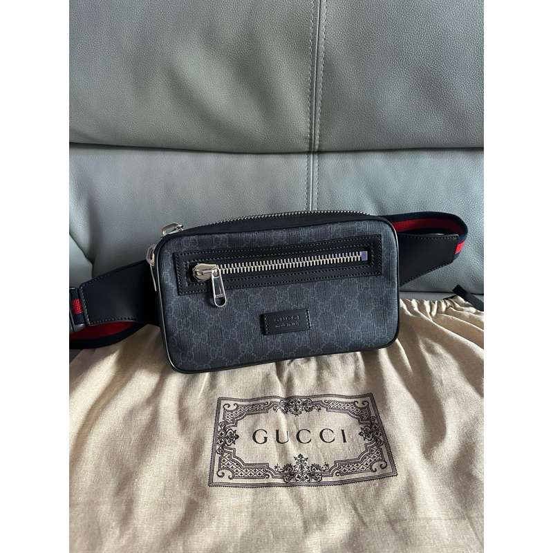 Gucci GG Supreme Belt Bag authentic