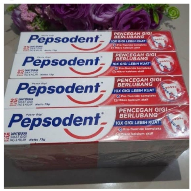 PROMO MURAH [ Pasta Gigi Pepsodent 75gr 1 pack isi 12pcs ]