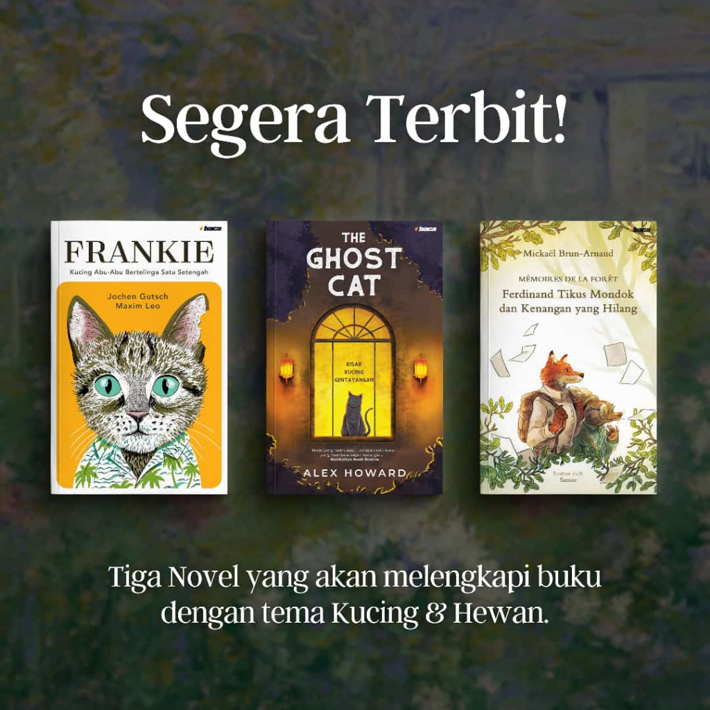 Novel Frankie - The Ghost Cat - Ferdinand Tikus Mondok dan Kenangan yang Hilang