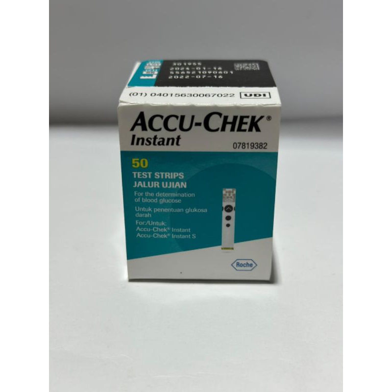 accu chek instant/ strip gula darah