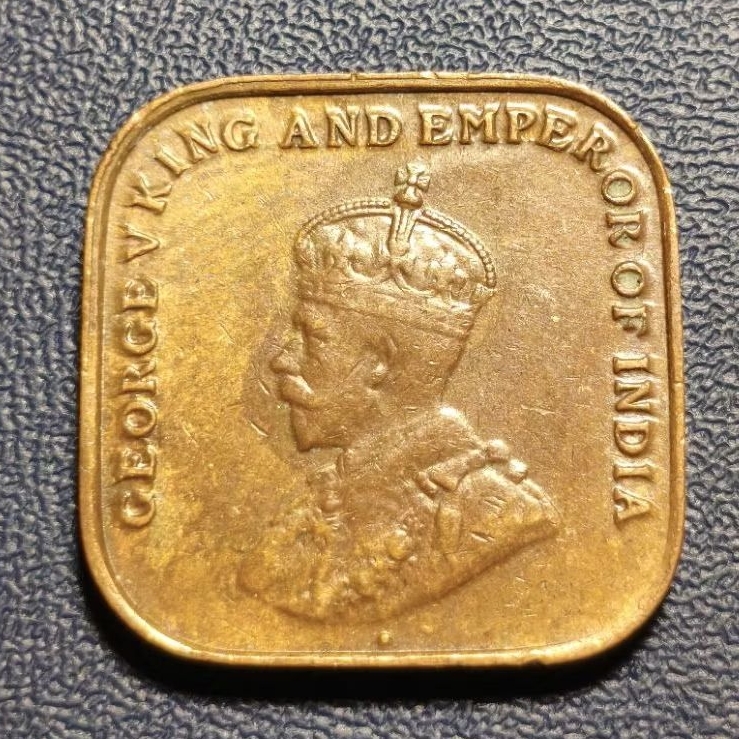 Koleksi Koin Straits Settlement 1 Cent King George V Tahun 1920