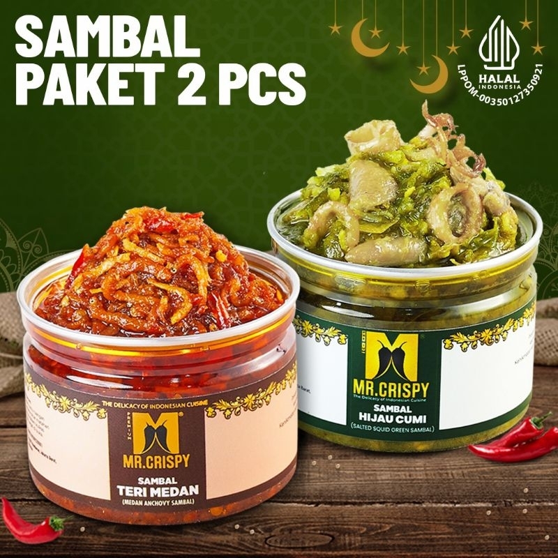 

SAMBAL PAKET 2 PCS MR CRISPY(TM+HCM)