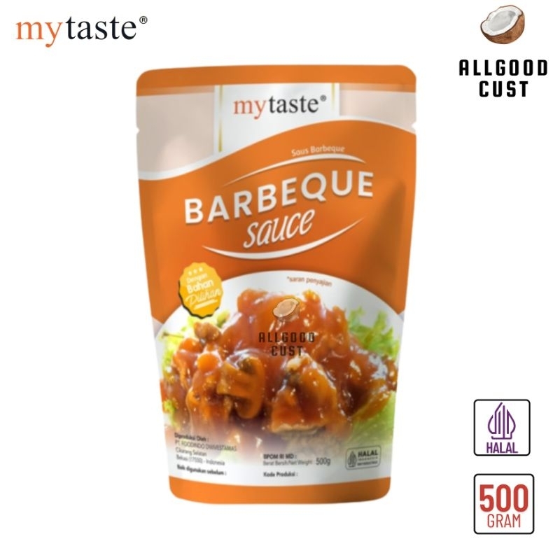 

Mytaste Saus Barbeque BBQ 500g / My Taste Barbeque Sauce