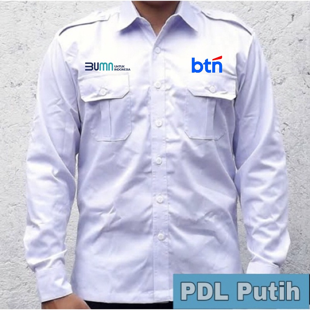 Kemeja BUMN Bank BTN Seragam BUMN Bank BTN Baju BUMN Bank BTN Terbaru
