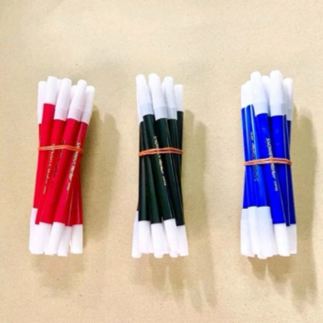 

( 12 PCS ) Spidol Kecil Snowman PW-1A warna Hitam, Biru, Merah Stationery