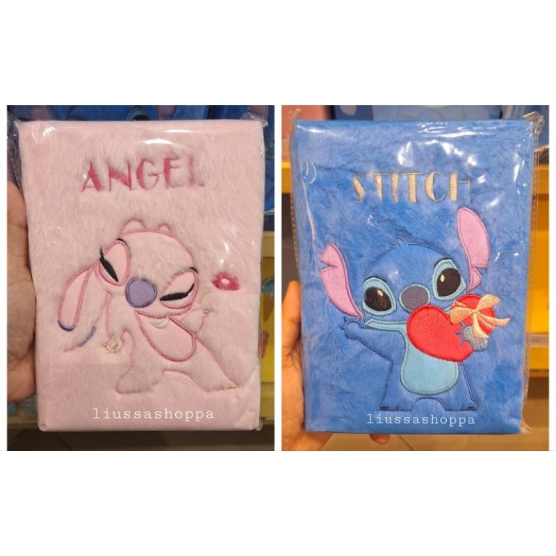 

Buku Miniso - Disney Stitch Collection B6 Plush Hardcover Book (80 Sheets)