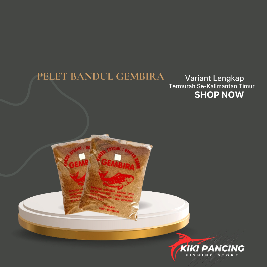 PELET BANDUL GEMBIRA 781 UMPAN MANCING