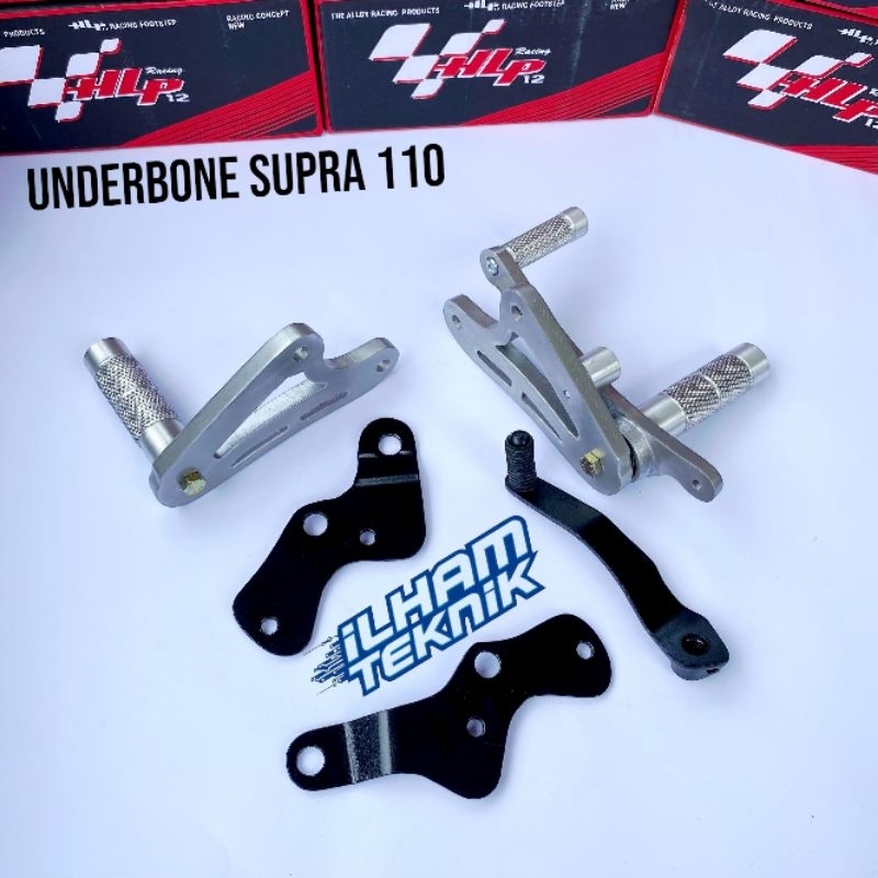 Footstep Underbone Honda Supra X 110 | Astre Grand | C70 | Star | Supra Fit Old Original Merk HLP Wa