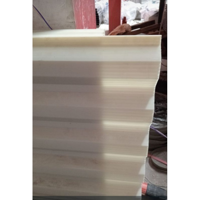 Atap UPVC Rooftop double layer semi translucent/Rooftop twinwall semi translucent /meter