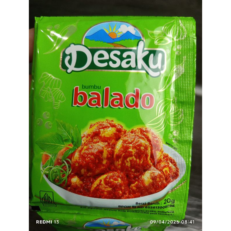 

DESAKU BUMBU REMPAH DAPUR INSTAN BUMBU JADI SIAP PAKAI 1pcs