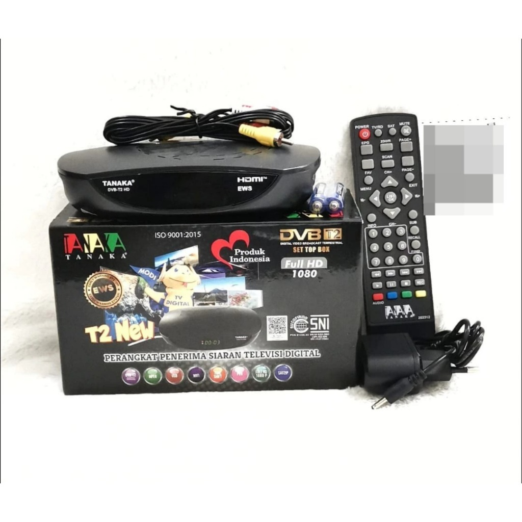 SET TOP BOX DVB T2 NEW TANAKA