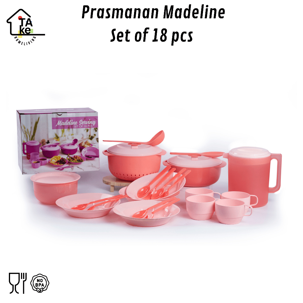 Take.Homeliving Prasmanan Madeline set of 18 pcs.