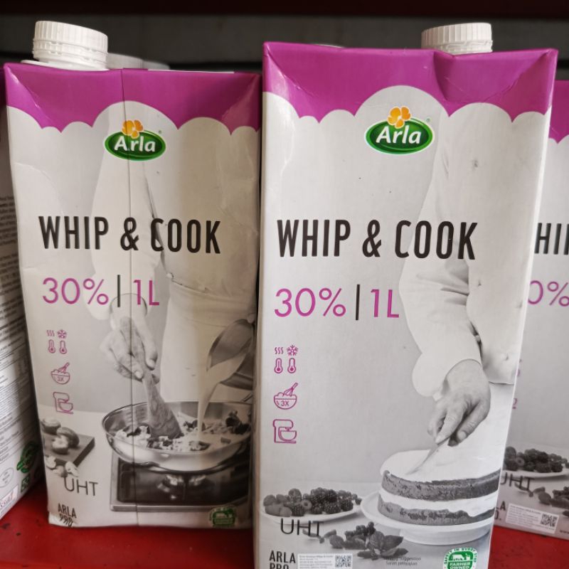 

RK60 Arla Pro Whip & Cook 30% 1L UHT