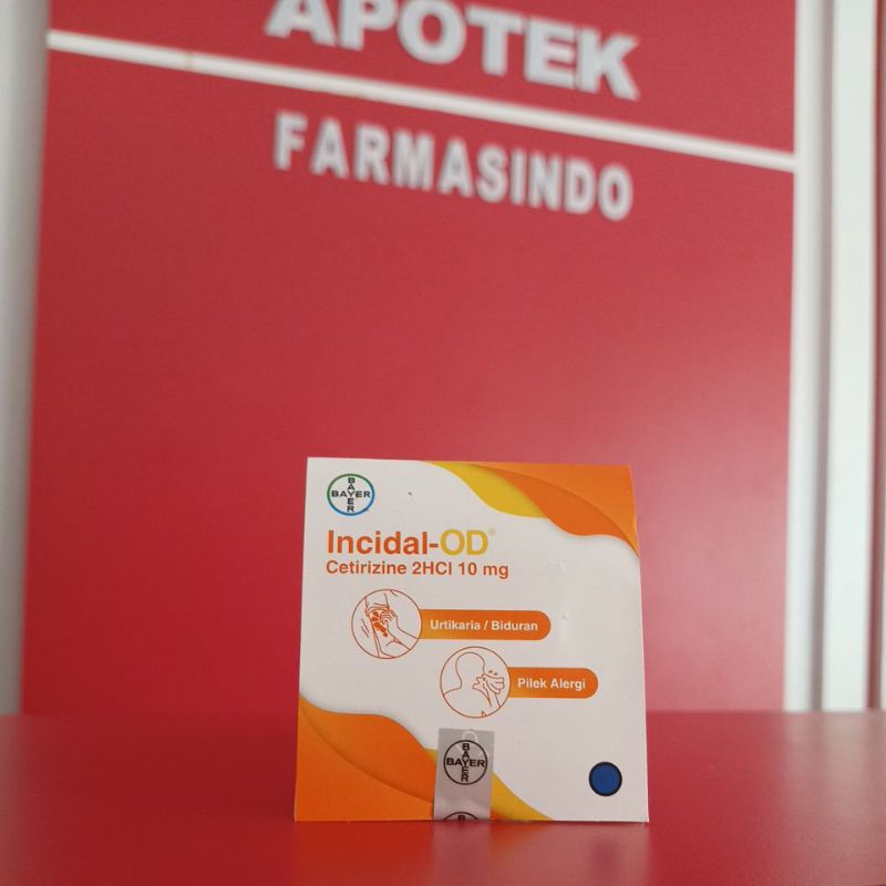 Incidal OD | Cetirizine 2HCl 10 gr