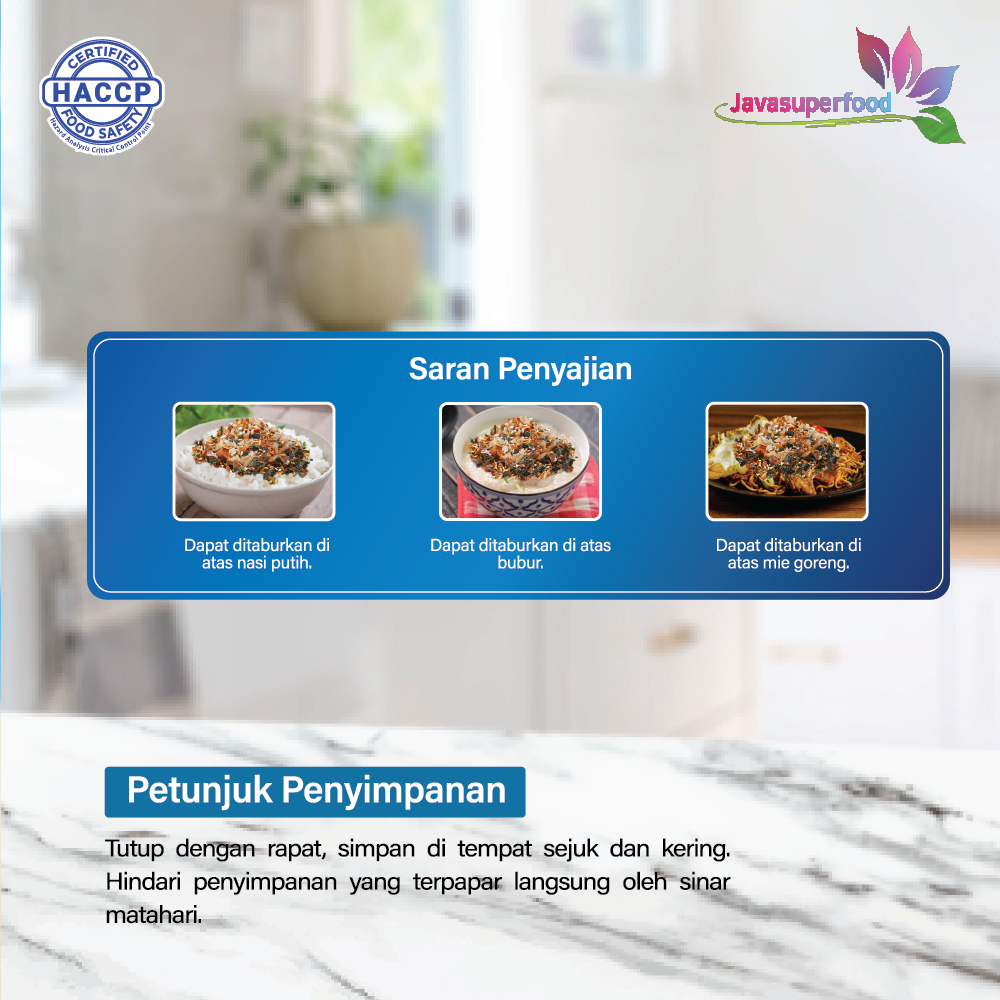 

QH (Beli 2 Gratis 1) Nori Tabur Furikake Katsuobushi 50Gr / Rumput Laut Panggang Campuran Ikan Teri