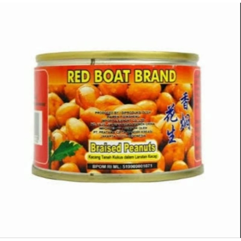 

red boat brand braised peanuts kacang tanah kukus 170 gram