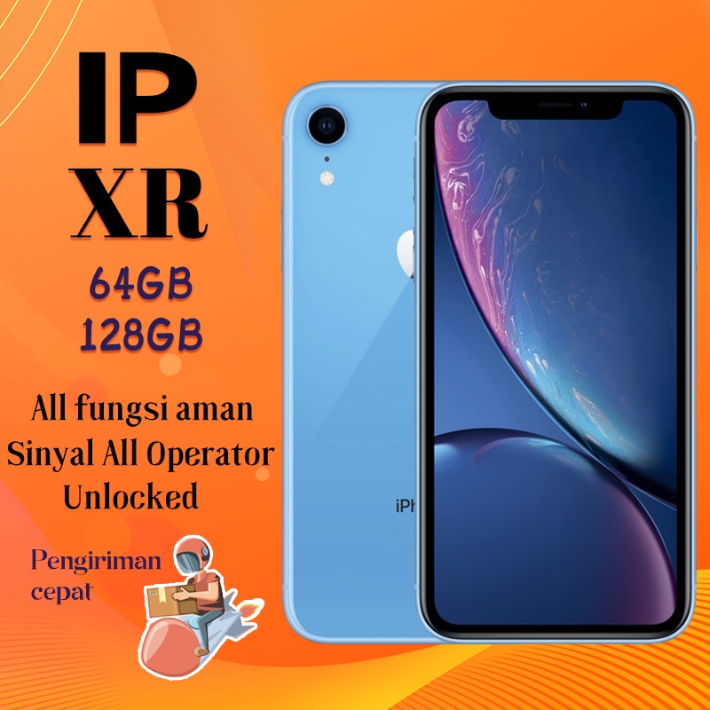 iphone XR Second 64GB 128GB Bekas Fulset Mulus Like New Semua kartu Original100% Mulus like new ipxr