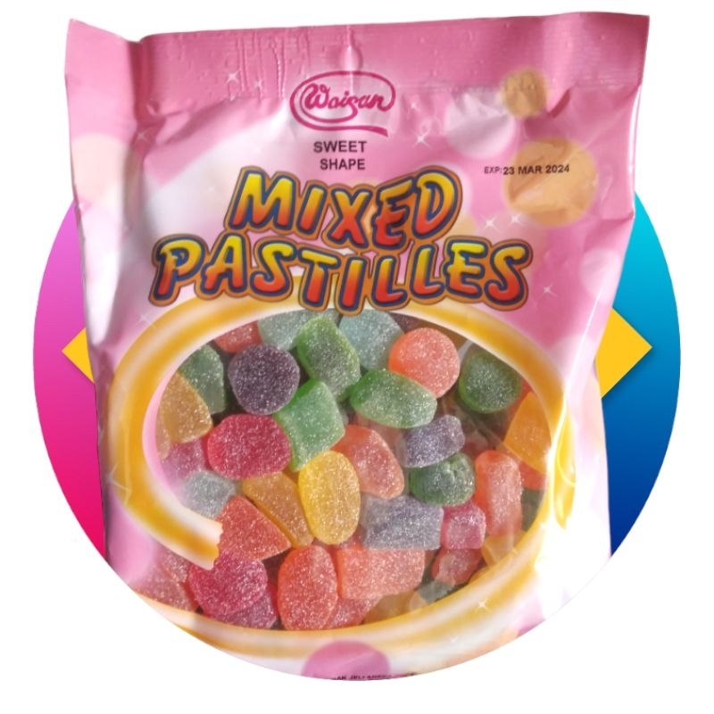 

jelly mix fruit waisun ukuran produk 1kg