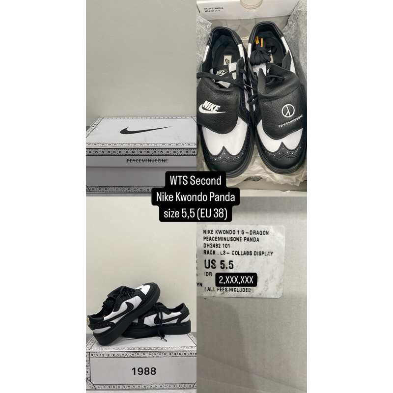 Preloved Kwondo Panda peaceminusone