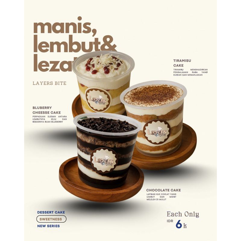 

Dessert Cup Premium / Makanan Pencuci mulut