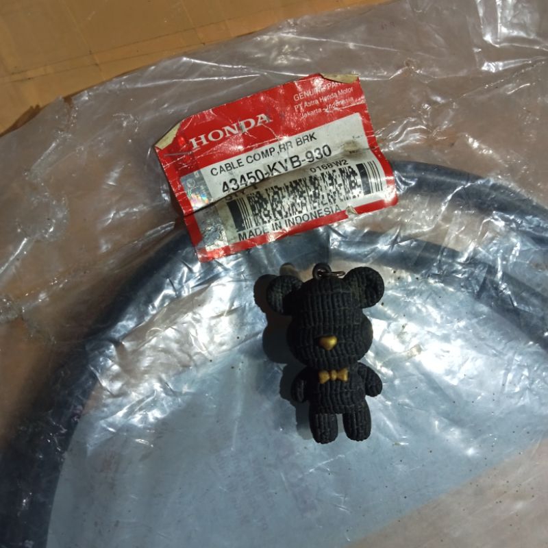 43450KVB930 43450-KVB-930 KABEL REM BELAKANG HONDA VARIO 110 KARBU ORIGINAL