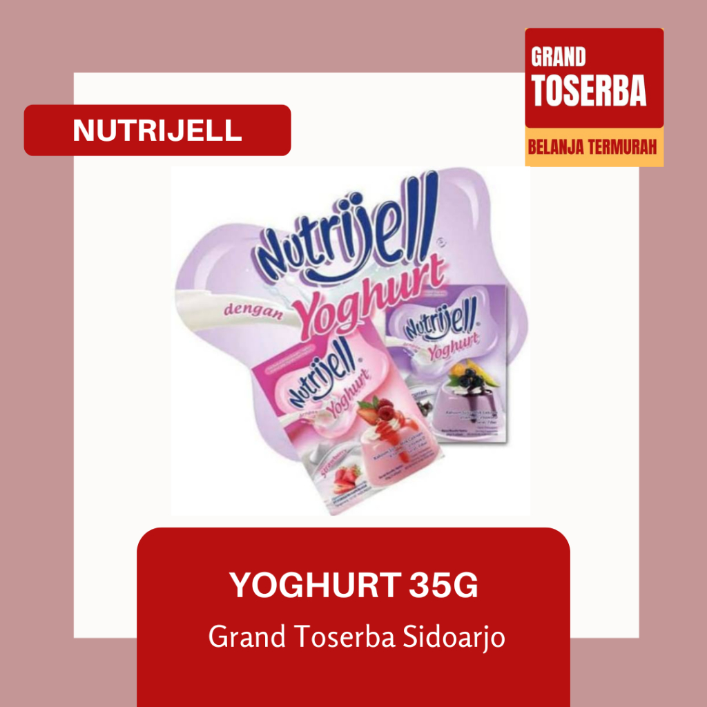 

NUTRIJELL YOGHURT 35g / DESSERT JELI INSTAN
