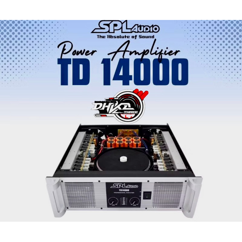 POWER SPL AUDIO TD 14000 CLASS TD / Power Spl audio TD 14000 / Power SPL AUDIO CLAS TD 14000 origina