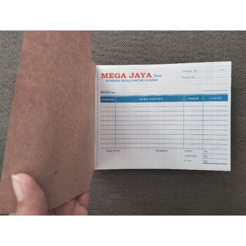 

Nota / surat jalan custom