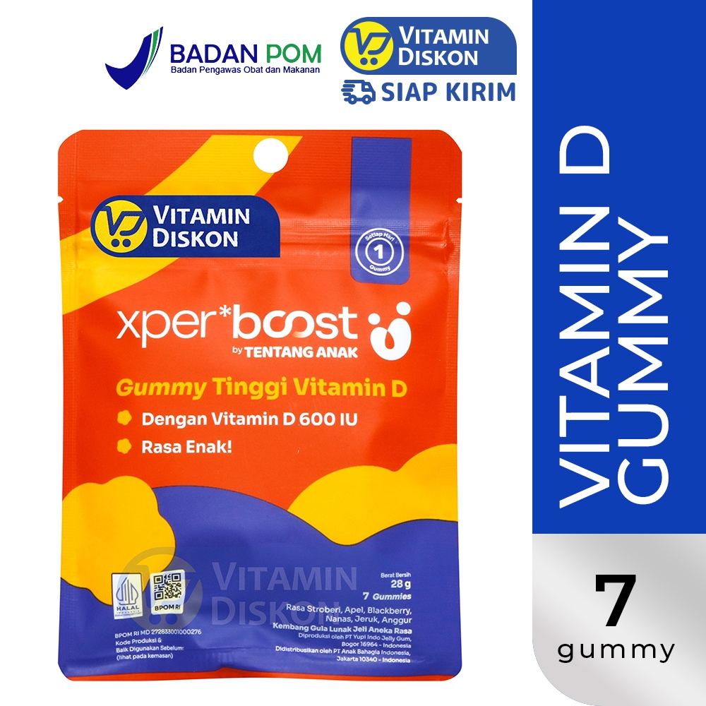 EXPERT BOOST GUMMY VITAMIN D 600 IU 7 DAYS | Expert Boost Vitamin D3 Vitamin Anak & Keluarga