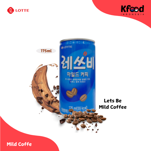 

Lotte - Let's be Mild Coffee 190ml