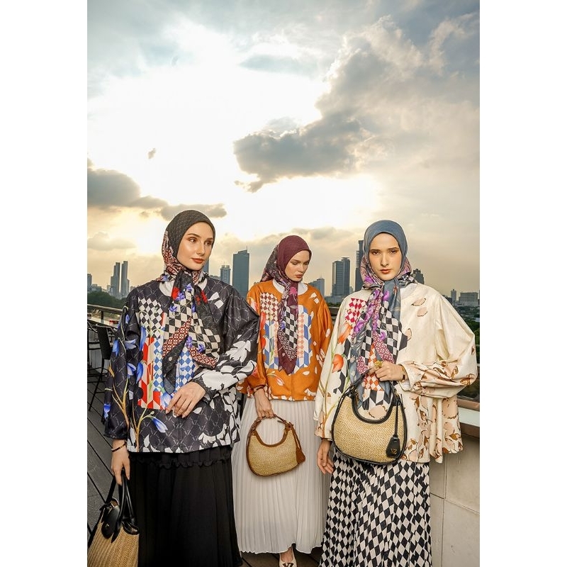 Top Wanita - Blouse - Atasan Wanita Kekinian - VZ Blume Top VIVIZUBEDI LAMPUNG