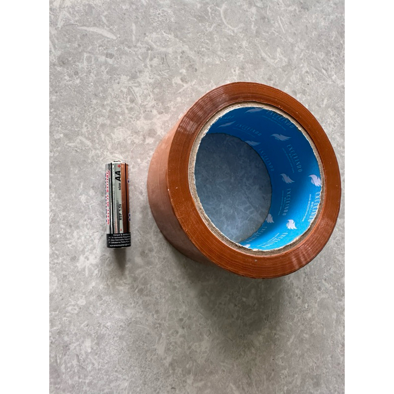 

Lakban Bening Coklat 45mmx100 YARD merk EXCELINDO PREMIUM QUALITY