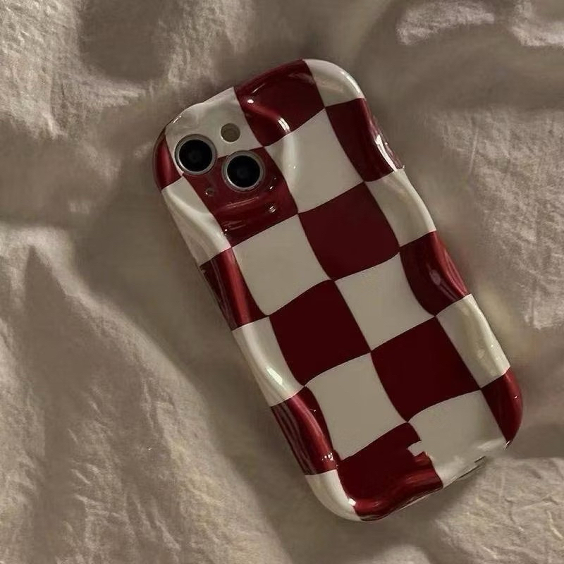 Catur Merah Case Softcase Fullcover - For Iphone 11 / 12 - Pro - Max / 13 - Pro - Max / 14 - Pro - M