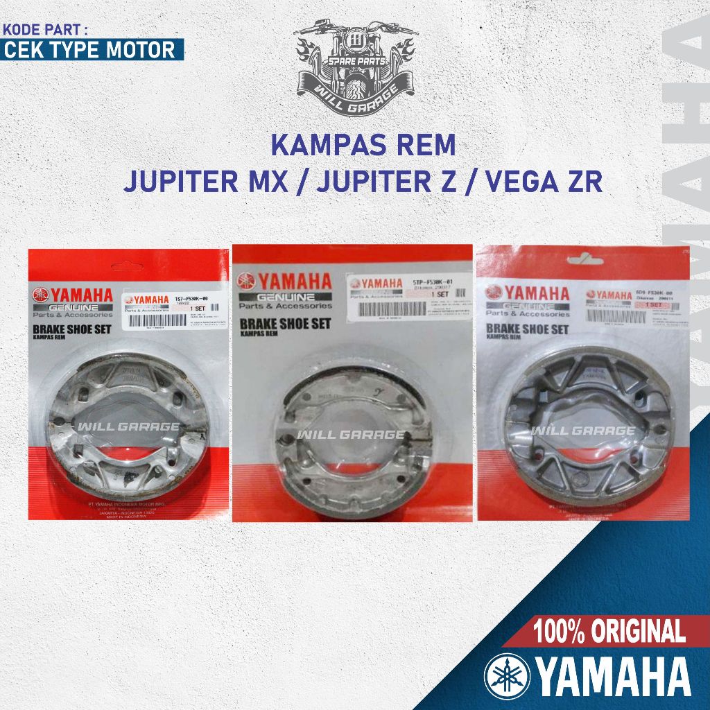 KAMPAS REM JUPITER MX / JUPITER Z / VEGA ZR / 1S7-F530K-00 / 5TP-F530K-01 / 5D9-F530K-00