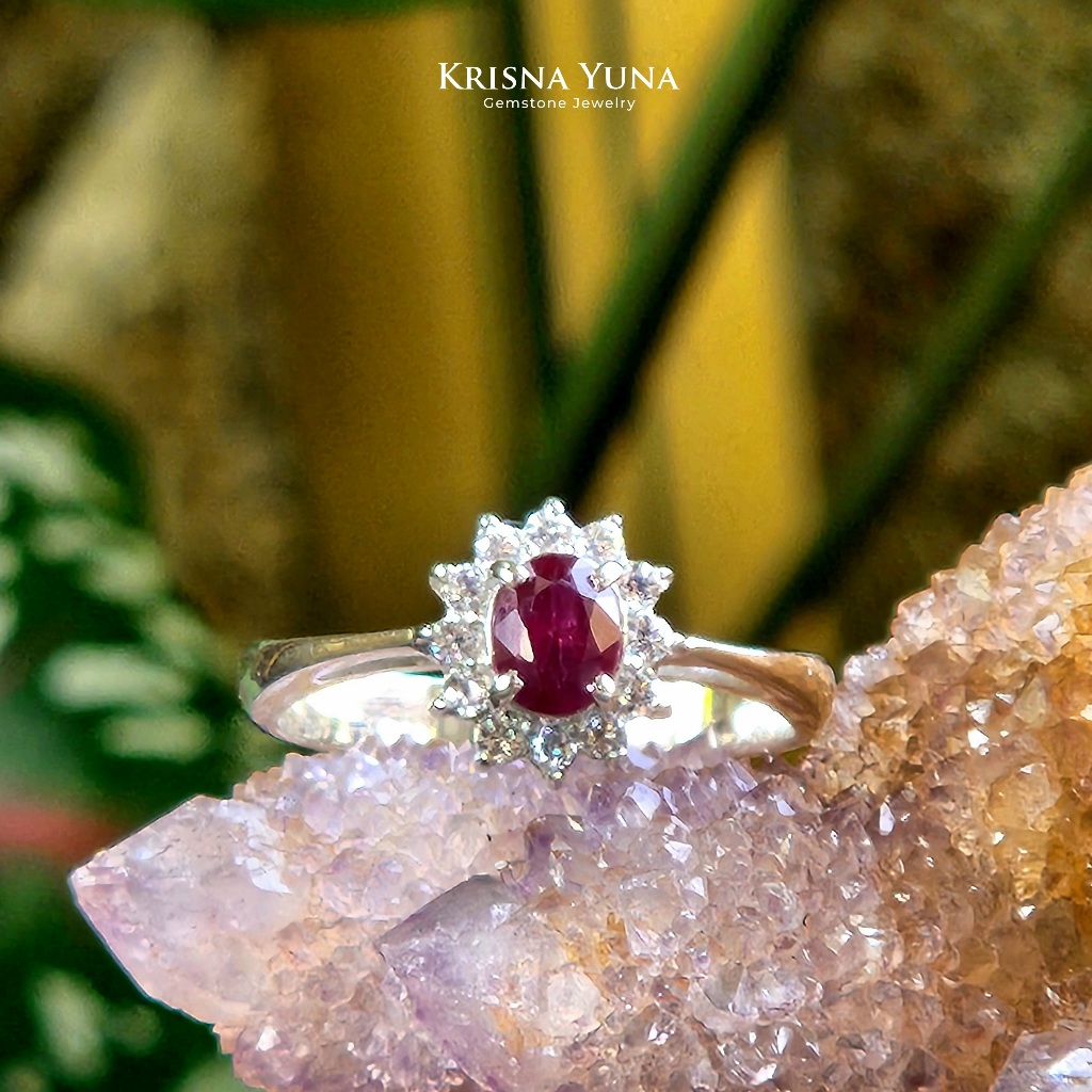 Natural African Ruby Ring