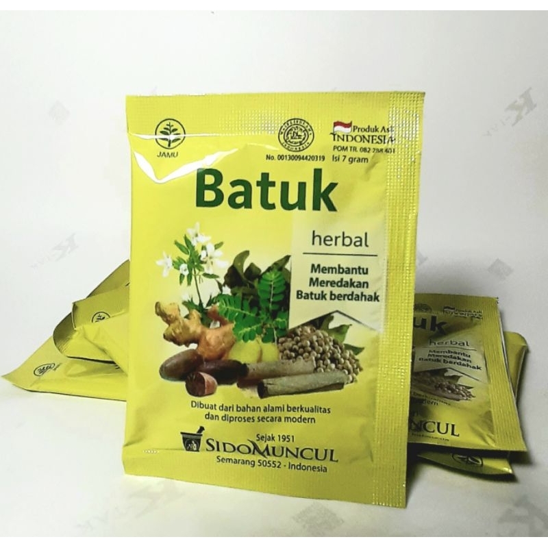 

JAMU BATUK SIDO MUNCUL ISI 10SACHETS