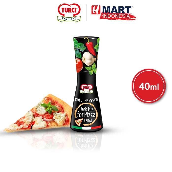 

TURCI FIRENZE Cold Pressed Herb Mix for Pizza Spray - Minyak untuk Pizza 40ml