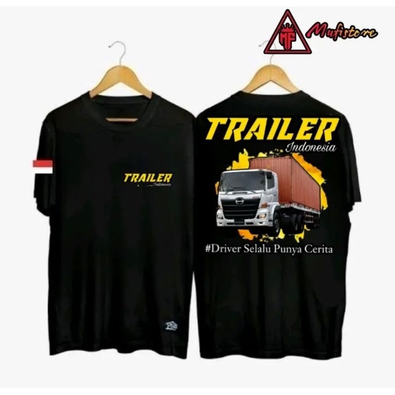 KAOS LENGAN PENDEK TEMA TRAILER INDONESIA