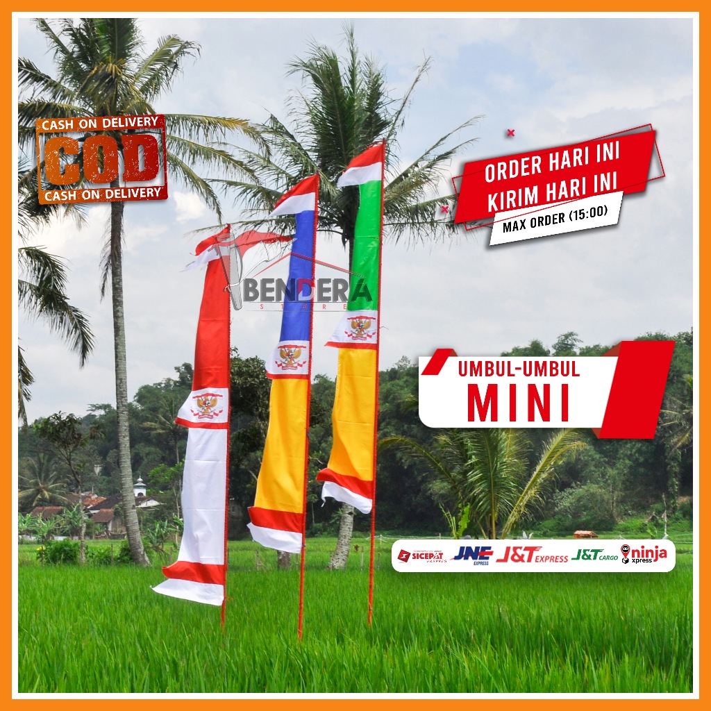 (BANDIR) UMBUL UMBUL 3 METER