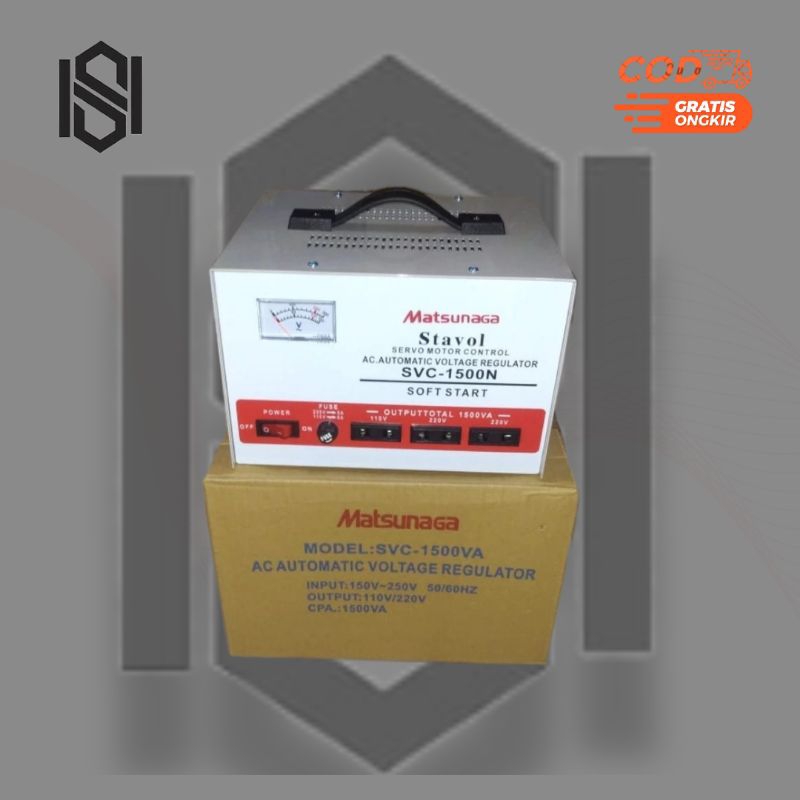 Stavolt Stabilizer 1500 Watt MATSUNAGA