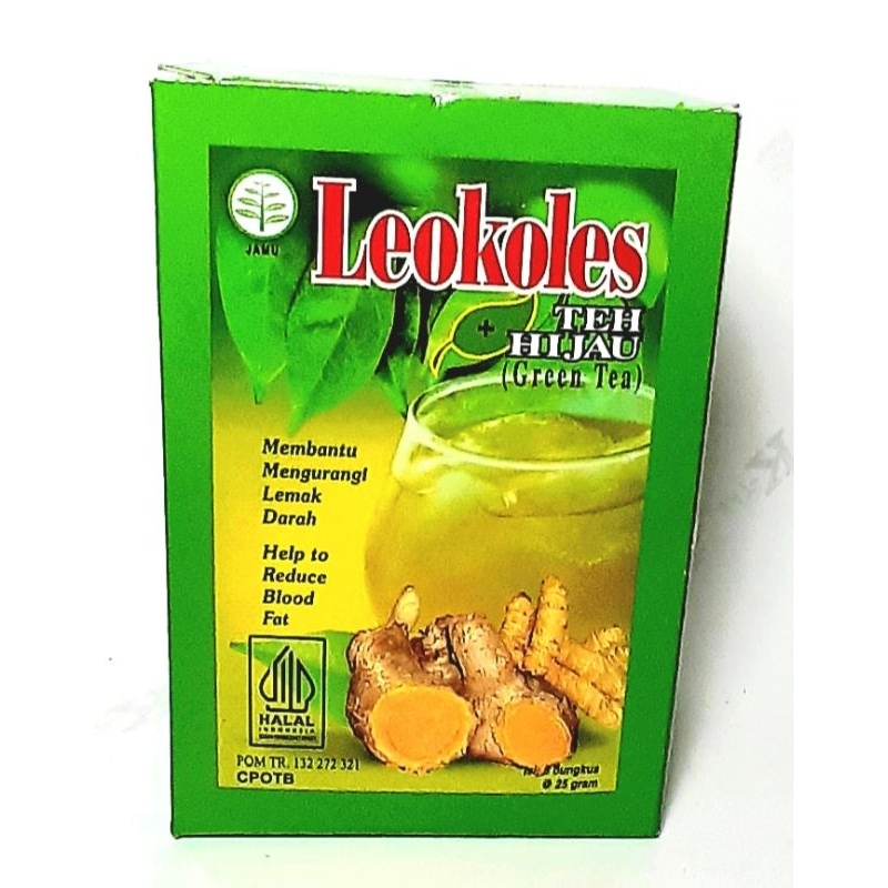 

JAMU LEOKOLES PLUS TEH HIJAU ISI 5 SACHETS