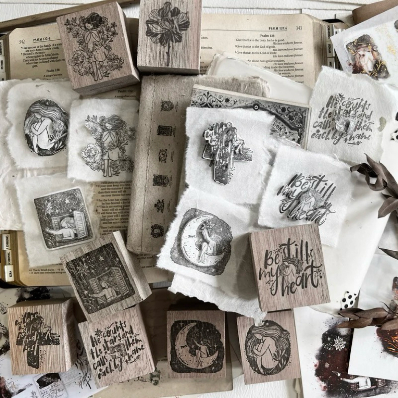 

Black Milk Project Prayer Series Rubber Stamp