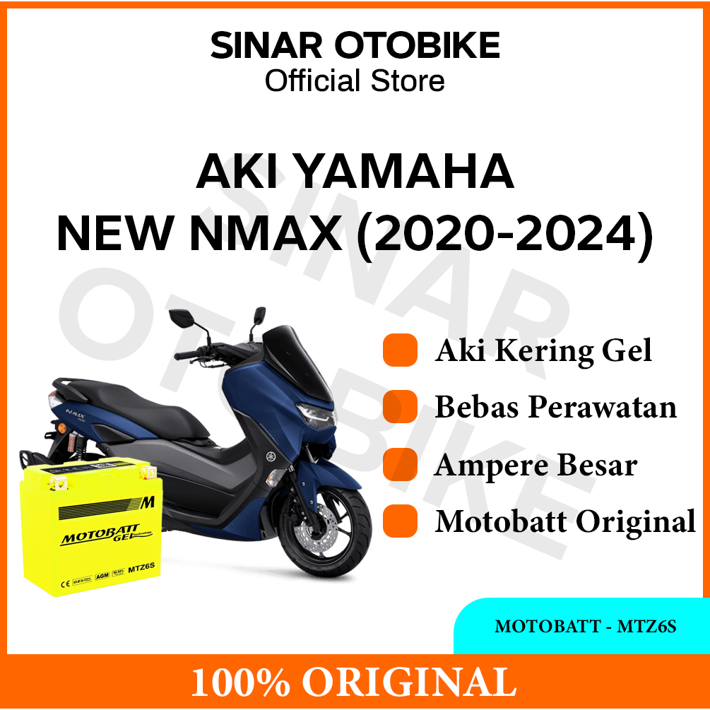 AKI NMAX 155 MOTOBATT - MTZ6S