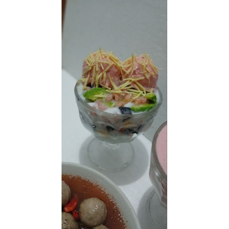 replika es teler, es doger ,replika makanan, replika minuman ice doger