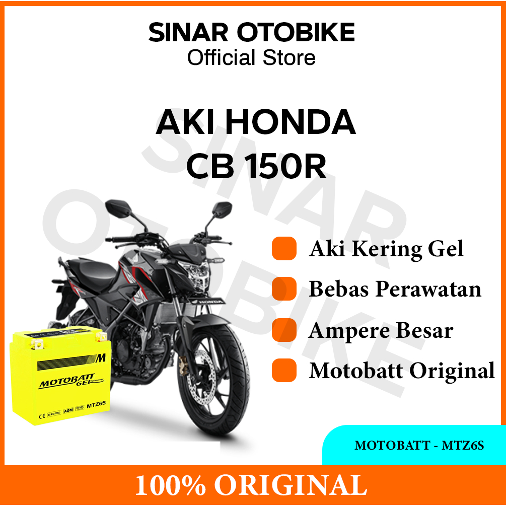 AKI CB 150R MOTOBATT - MTZ6S