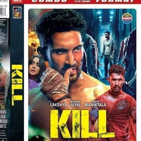 KASET DVD FILEM INDIA KILL 2024