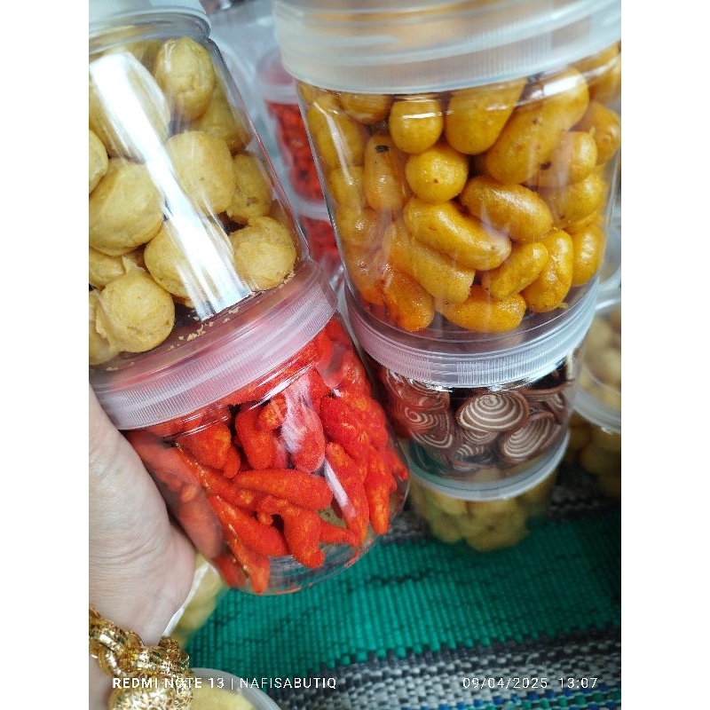 

snak kering macem 4 toples